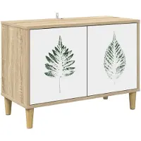 Syfax Meuble TV HANAU, 69 x 33 x 50 cm, panneaux de particules imitation bois Sonoma