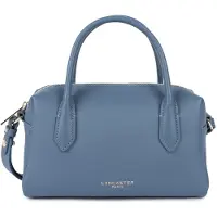 Lancaster Sacs à main 'Lancaster Sac trotteur Zippé Donna Cube Bleu Jeans' bleu