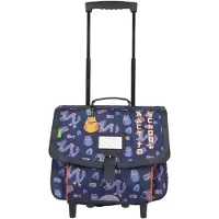 Tann'S Cartable trolley Adam bleu 38cm