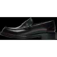 Selected Cuir Mocassins Homme Le noir 40
