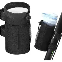 Markenlos Porte-bidon en polyester avec filet pour VTT et vélo de course