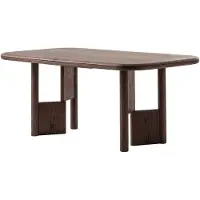 Xl Moebel Gmbh Mobilier élégant pour salle à manger, comprenant une table, des chaises et un buffet design spacieux