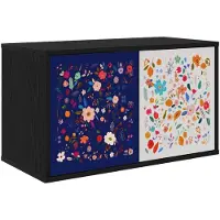 vidaXL Meuble TV mural MAINZ, 69 x 33 x 40 cm, fabriqué en panneaux de particules