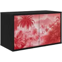 vidaXL Meuble TV mural AACHEN, 69 x 33 x 40 cm, fabriqué en panneaux de particules