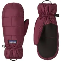 Patagonia - Moufles chaudes et imperméables en PrimaLoft® - Nano Puff Mitts Berry Fig - Taille XS - Violet