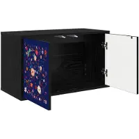 vidaXL Meuble TV mural MAINZ, 69 x 33 x 40 cm, fabriqué en panneaux de particules