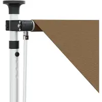 vidaXL Store à enroulement manuel beige 300 cm