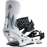 Jones Meteorite Rallycat Snowboard Bindings Argenté M