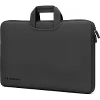 Wozinsky Sacoche pour ordinateur portable WNT-17B 17,3 pouces avec poignée rétractable en néoprène - Noir (17.30", Universel), Sac pour notebook, Noir