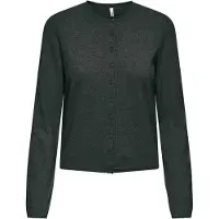 ONLY Cardigan 'ONLLOYAL' vert foncé