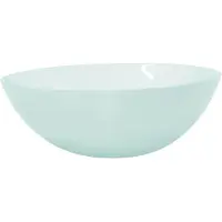 vidaXL Lavabo en verre 50x37x14 cm Mat