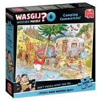 Jumbo Wasgij - Mystery 6 : Agitation au camping ! (1 000 pièces) (1119802245) (1000 pièces)