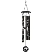 TAUOH Pendentif carillon éolien Bagua extra petit, ornement Feng Shui chinois commémoratif porte-bonheur