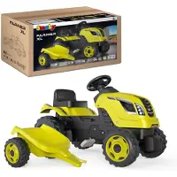 Smoby Tracteur Agricole Xl Avec Remorque