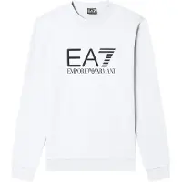Emporio Armani pour homme. 7M002278_AF22266 Sweatshirt Core Identity blanc (L), Casuel, Coton, Manche courte