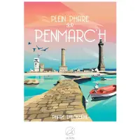 La Loutre Puzzle Plein Phare sur Penmarc'h - Phare d'Eckmühl - 1000 pièces