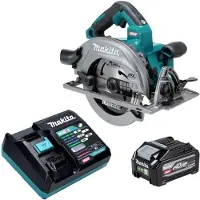 Makita Scie circulaire sans fil HS 003 GU101 40 V max. 190 mm sans balais + 1 batterie 4,0 Ah + chargeur