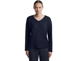 Icebreaker 150 Lodge Relaxed Long Sleeve T-shirt Bleu M Femme