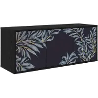 vidaXL Meuble TV mural DOKKUM, 102 x 33 x 40 cm, fabriqué en panneaux de particules
