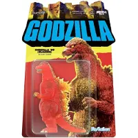 Super7 Godzilla Toho ReAction, figurine d'action Godzilla - 1989 (version "Blazing"), 10 cm