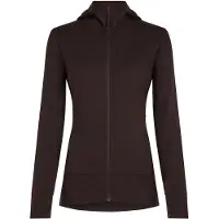 Icebreaker 260 Quantum Iv Full Zip Sweatshirt Marron XL Femme