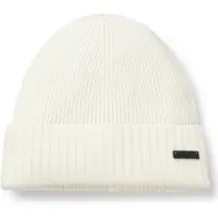 BOSS Bonnet 'Fati' noir / blanc cassé
