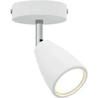 vidaXL Spot de plafond avec ampoules blanches 8 x 8 x 14 cm en métal