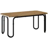 vidaXL Table basse en chêne Artisan 100 x 50 x 45 cm Bois composite