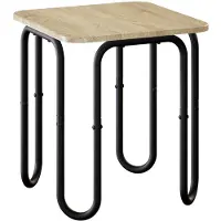 vidaXL Table basse en bois imitation chêne Sonoma, 40 x 40 x 45 cm