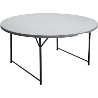 WERKA PRO Table pliante ronde Ø150 x 74 cm