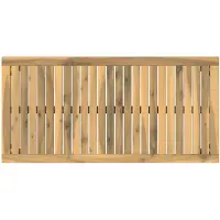 vidaXL Table basse blanche et noire, 50 x 100,5 x 45 cm