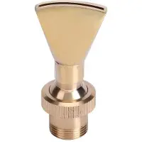 OEM Buse de pulvérisation en forme de ventilateur, DN15, DN20, résistante à la corrosion, réglable, 9 cm
