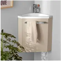 MOB-IN Meuble lave-mains SKINO + robinet chromé