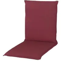 Doppler Coussin de sol Elegant, dimensions 100 x 48 x 6 cm, couleur rouge