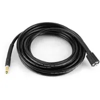 OEM Tuyau de nettoyage de 15 mètres - 40 MPa - Tuyau pour lavage automobile - Noir - Tuyau en caoutchouc - Compatible avec les modèles K2, K3, K4 et K5