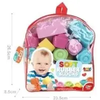 AHG W&K mbH Blocs souples dans un sac à dos 23pcs