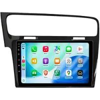 AWESAFE Autoradio Android 10 Zoll 64GB pour VW Golf 7 (2012-2017) avec CarPlay & Android Auto Navigation & Bluetooth