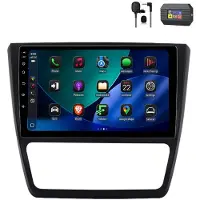 AWESAFE Radio Android 64GB pour Skoda Yeti 2009-2018 Carplay Navi Volant Bluetooth RDS WIFI DSP GPS DAB+