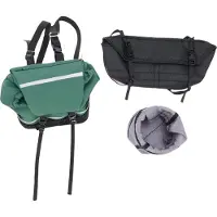 Gistuch RC Sacs décoratifs pour SCX10 Polyester Ensemble de bagages résistant aux intempéries 1/8 1/10 Décoration de toit de voiture Vert vert