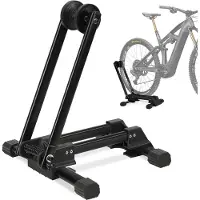 Jayseuw Béquille de roue arrière Béquille de vélo Stable pliable Noir pour 20-29''