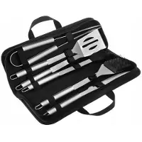 Kaminer 27178 Set d'ustensiles de barbecue dans un étui, 6 pièces