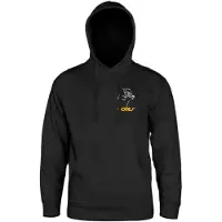 Powell Peralta Sk8board Skeleton Mid Weight Hoodie Noir L Homme