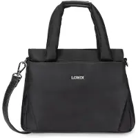 L.credi sac à main sac à épaule bandoulière Savita Handbag Black noir
