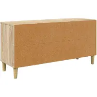 vidaXL Meuble TV RAALTE, 102 x 33 x 50 cm, panneaux de particules imitation bois Sonoma