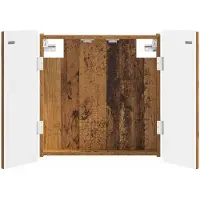 vidaXL Armoire pour jeu de fléchettes, modèle ZWOLLE, en bois massif, 52,5 x 10,5 x 57,5 cm