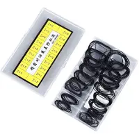 Lixada 180 joints toriques en caoutchouc pour montres, joints d'étanchéité pour boîtier de montre, outil de réparation de montres, épaisseur 0,5 mm et 0,6 mm