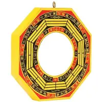OEM Miroir en bois Feng Shui, convexe/concave, miroir de la chance, attire l'énergie positive