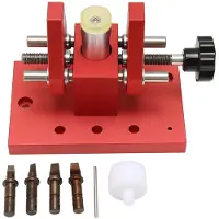 Lixada Ouvre-boîtier de montre ergonomique et robuste, en métal, pour horlogers. Permet d'ouvrir facilement les fonds de boîtier de montre