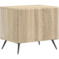 vidaXL Meuble TV en bois imitation chêne Sonoma