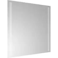 vidaXL Miroir de salle de bain LED , transparent, 50 x 50 cm, verre trempé